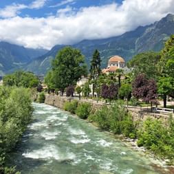 Passer river near Merano