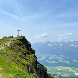 Kitzbuehlerhorn summit cross
