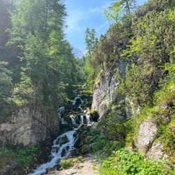 Waterfall near Scharnitz