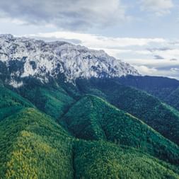 wunderschönes Bergpanorama in Rumänien