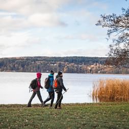 Wandergenuss mit Seeblick entlang des Gotaleden