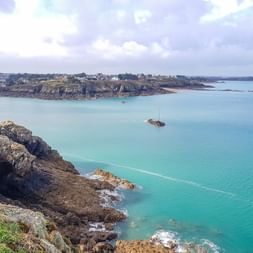 View of the island “île Besnard” in France