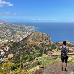 Wanderweg auf der Steilklippe Cabo Girão