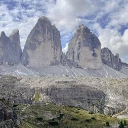 the “3 Peaks” in the Dolomites region