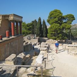 Visit to the ancient Knossos