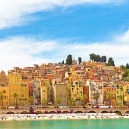 City worth seeing Menton on the hiking trip on the Côte d'Azur