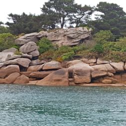 Brittany granite rocks