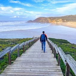 Wanderer auf der Rota Vicentina