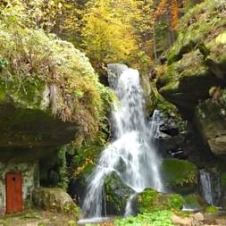Charming Lichtenhainer waterfall