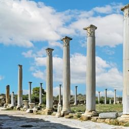 The Roman ruins of Salamis