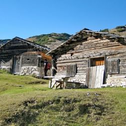 Mountan huts in South tyrol