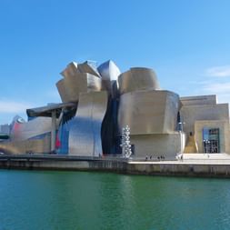 Artful building in Bilbao