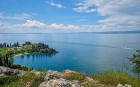 Blick vom Monte Lupia