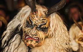 Alpenländisches Brauchtum - der Krampus