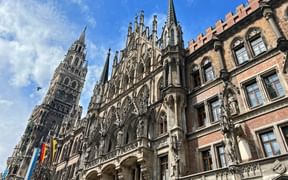 The new town hall on Marienplatz in Munich