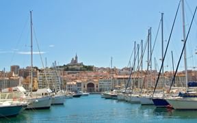 The harbour of Marseille