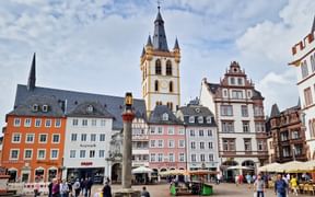 The town square of Trier The town square of Trier