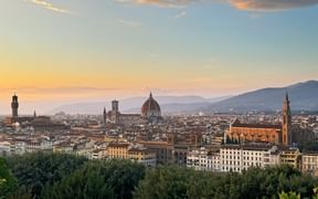 Evening atmosphere in Florence