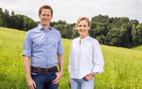 Geschäftsführer Verena Sonnenberg und Thomas Schmid