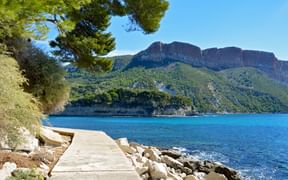 Hiking trail to the Plage du Corton