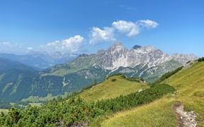 Panoramic view of the Bischofsmütze
