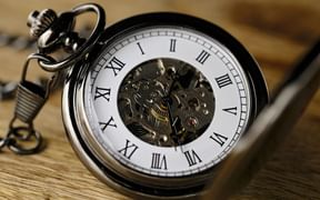A Swiss pocket watch