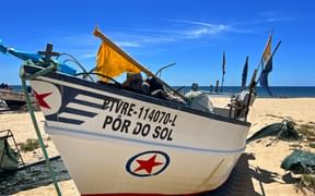 Fishing boat in the Algarve