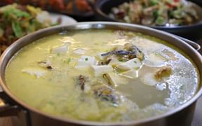 Traditional fish soup