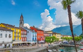 The harbour of Ascona