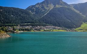 Resia by the lake Resia by the lake