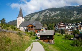 Die Kirche von Altaussee