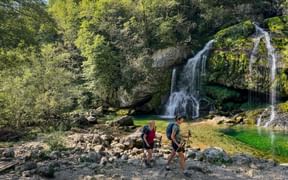 Hikers in Bovec