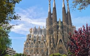 Die Sagrada Família in Barcelona