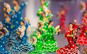 Flamenco dancers as a souvenir
