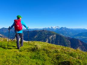 Panoramablick auf die beeindruckende Osterhorn-Gruppe