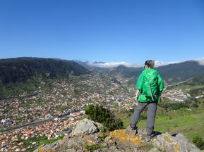 Gipfelblick auf Madeira