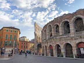 Arena in Verona bei der Wanderreise in Italien