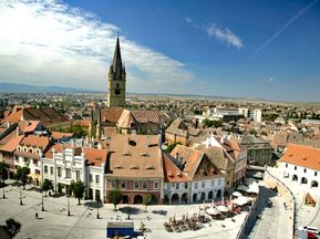Charmante Altstadt in Sibiu