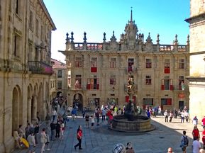 Kulturplatz von Santiago de Compostela