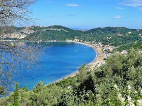Bucht Agios Georgios Pagon