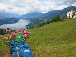 Panoramablick in Döbriach