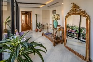 Entrance to the spa area