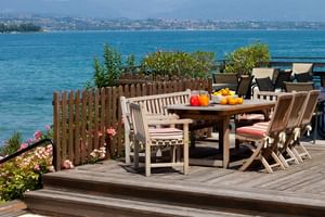 Terasse beim Hotel Lido
