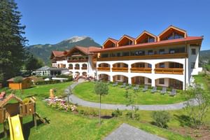 Hotelareal von Außen