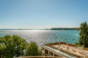 Ausblick auf den See