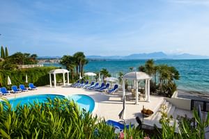 Pool vom Hotel Lido am Gardasee