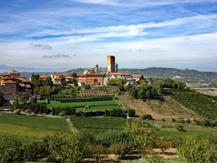 View of a small town