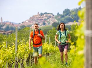 Wanderer im Piemont Wanderer im Piemont