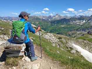 Ausblick vom Nebelhorn auf die Allgäuer Alpen Ausblick vom Nebelhorn auf die Allgäuer Alpen