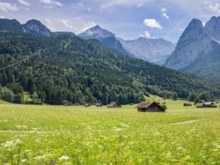 The Zugspitze near Garmisch
